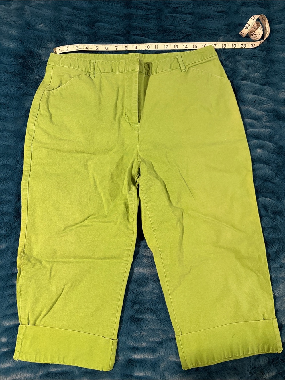 Style & Co. Lime Green Capris